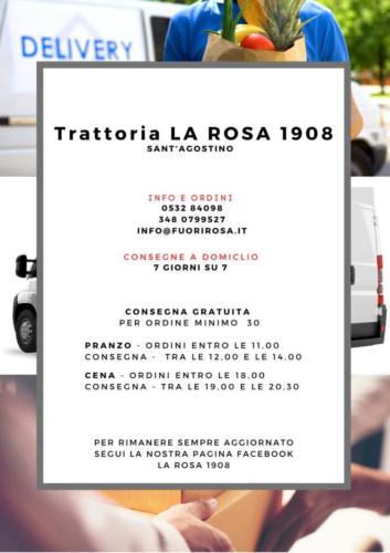 Trattoria La ROSA 1908, ristorante gourmet, delivery, ristorante Ferrara